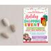 Holiday Shopping Event Pop-Up Flyer Printable Template